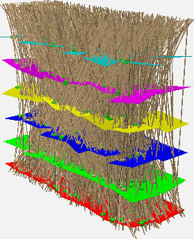 Heavily misaligned detector
					   with lots of tracks